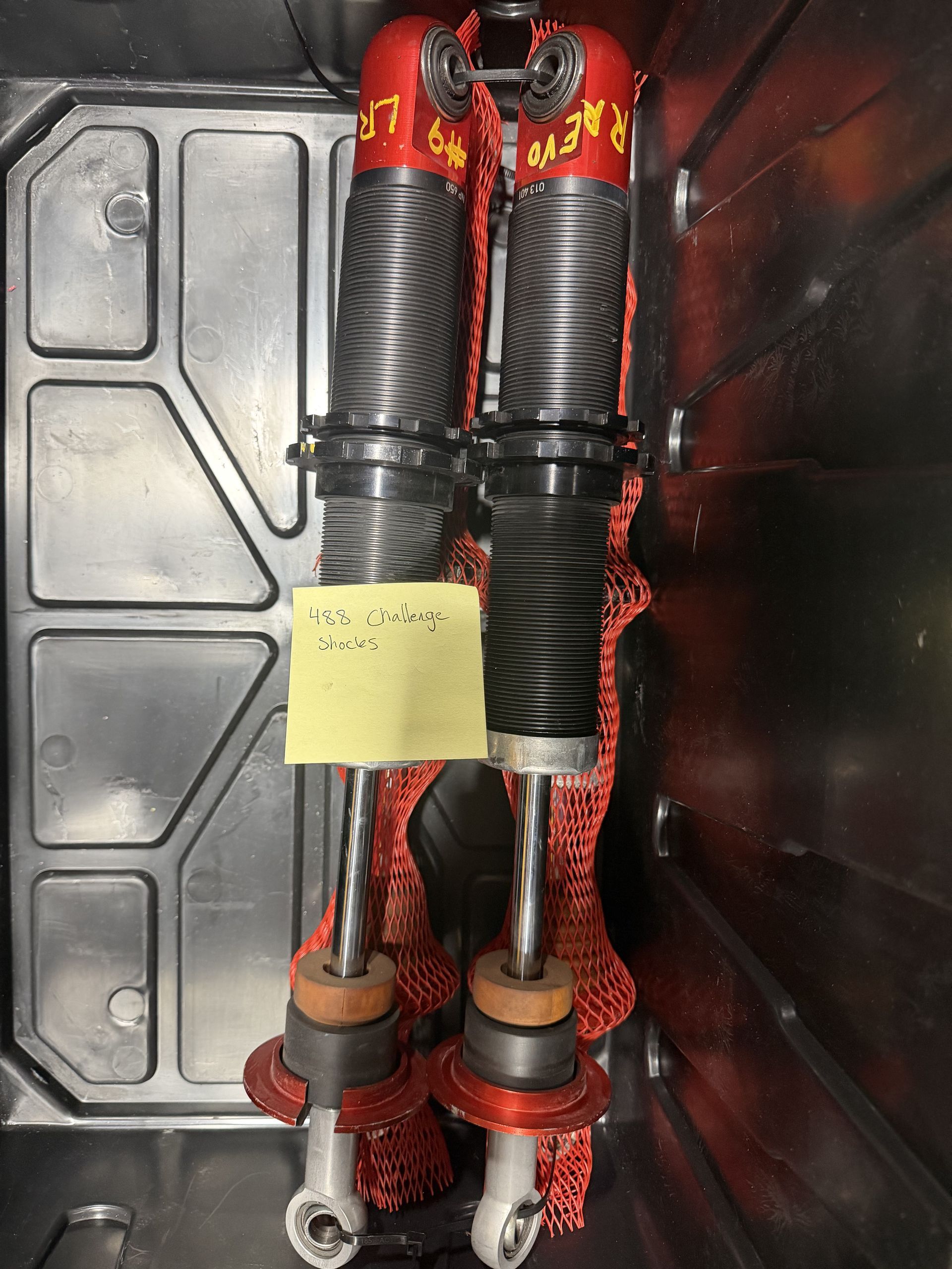 Ferrari 488 Challenge Shocks