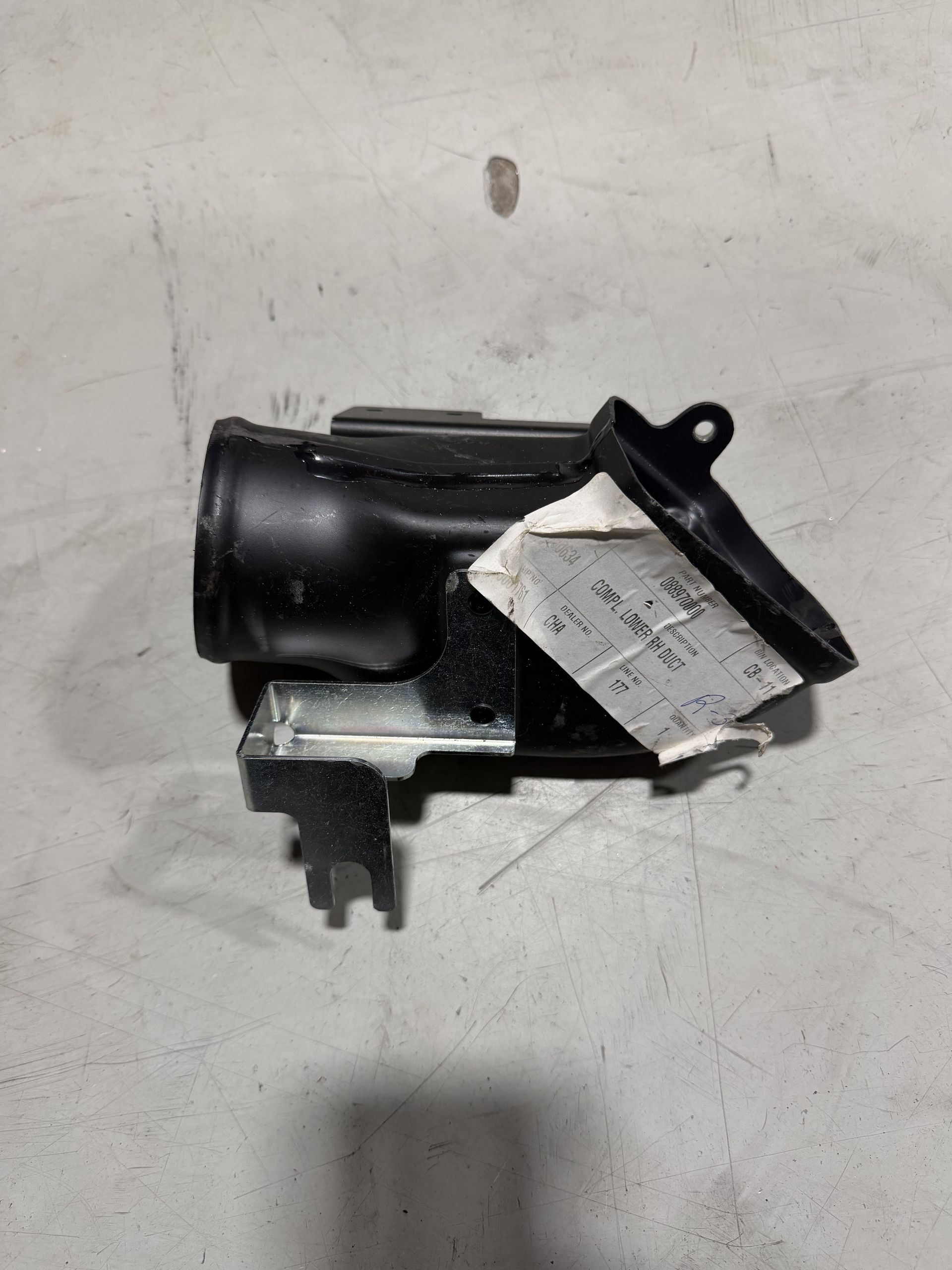 488 Challenge Brake Duct