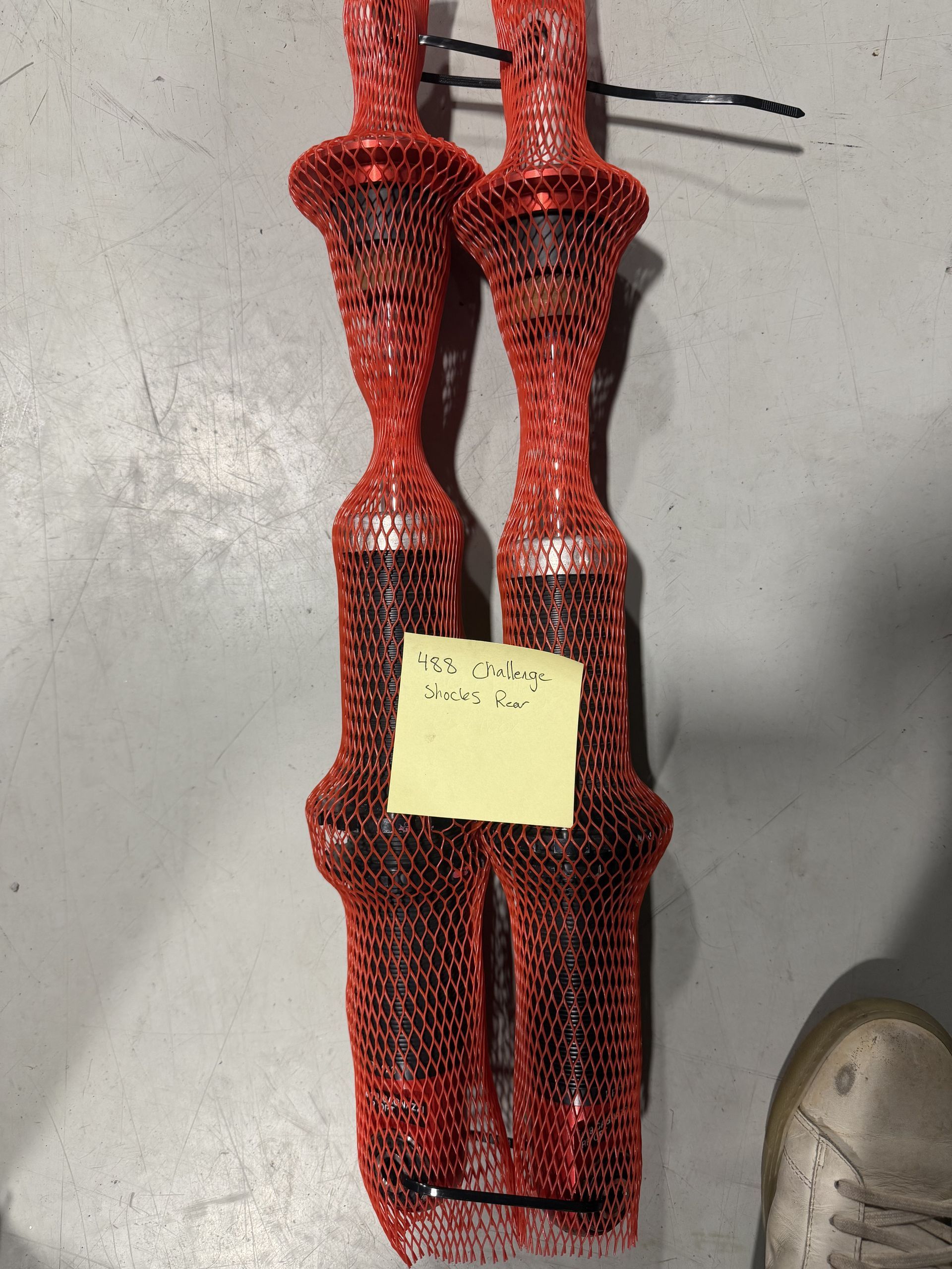 Ferrari 488 Challenge Rear Shocks