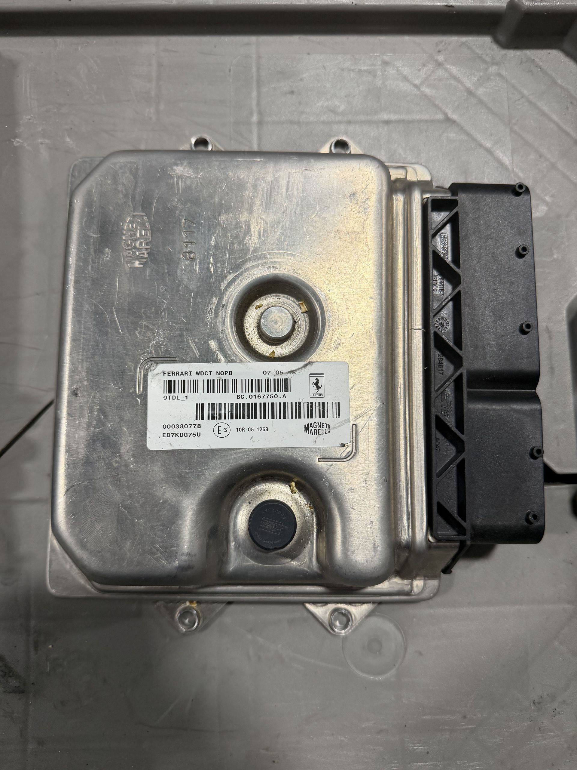 Ferrari 488 Challenge Transmission Control Unit