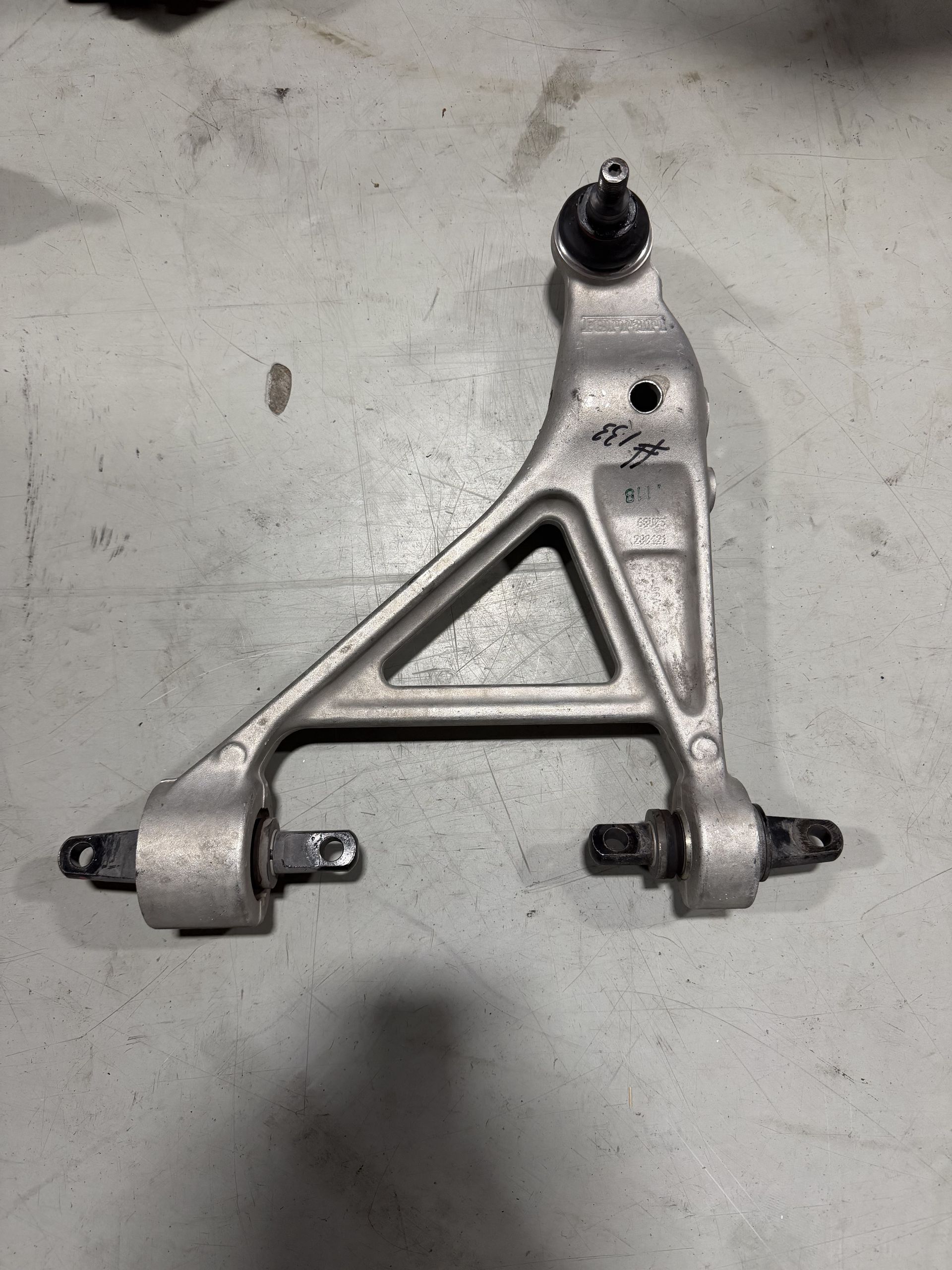 Ferrari 488 Challenge Lower Control Arm LF