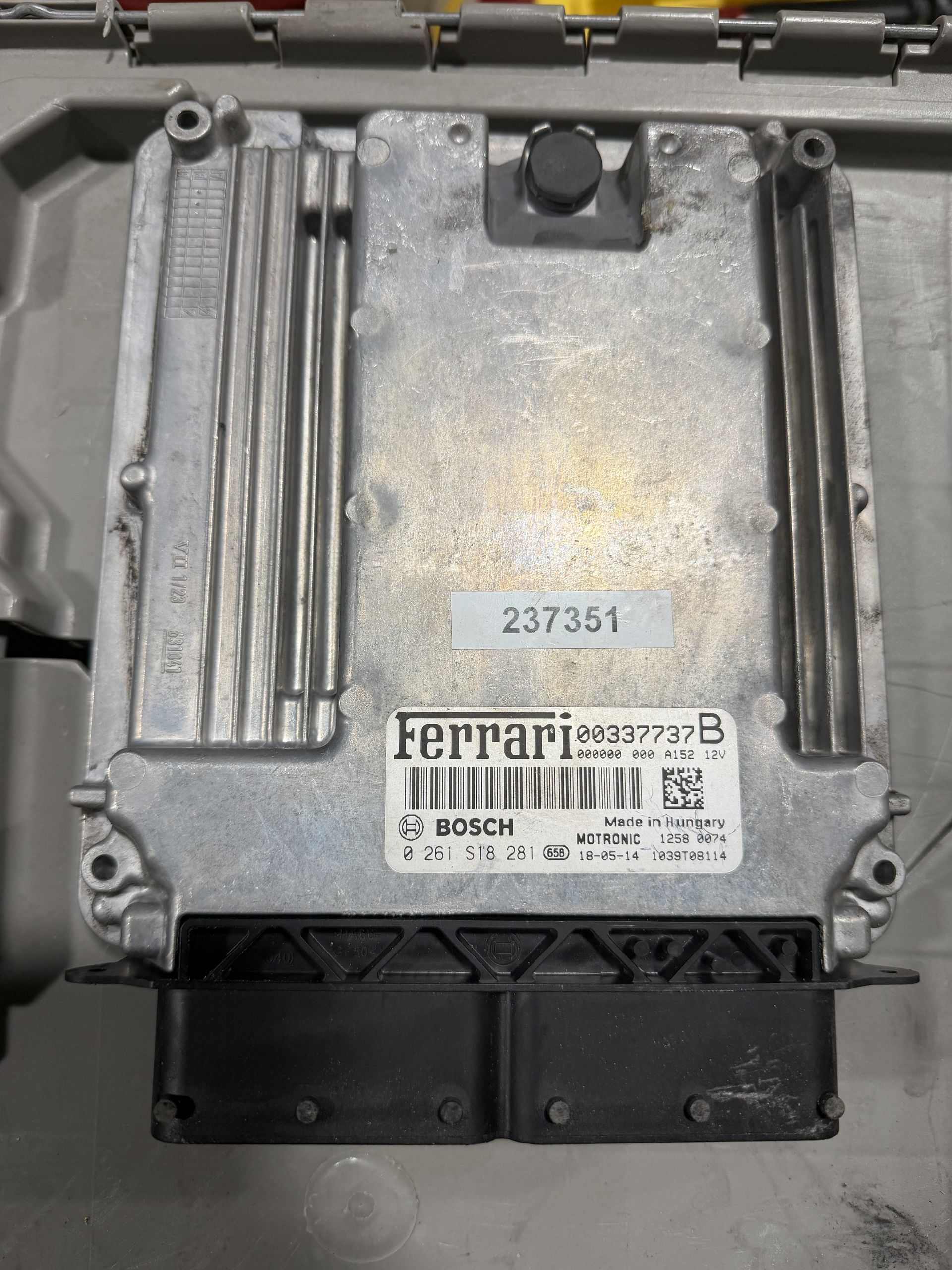 Ferrari 488 Challenge ECU