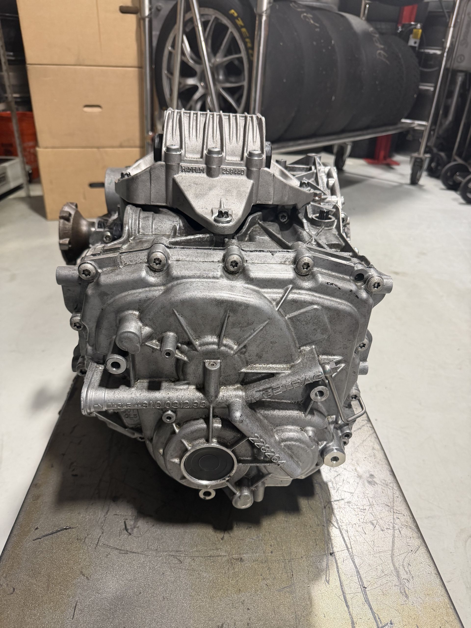 Ferrari 488 Challenge Gearbox